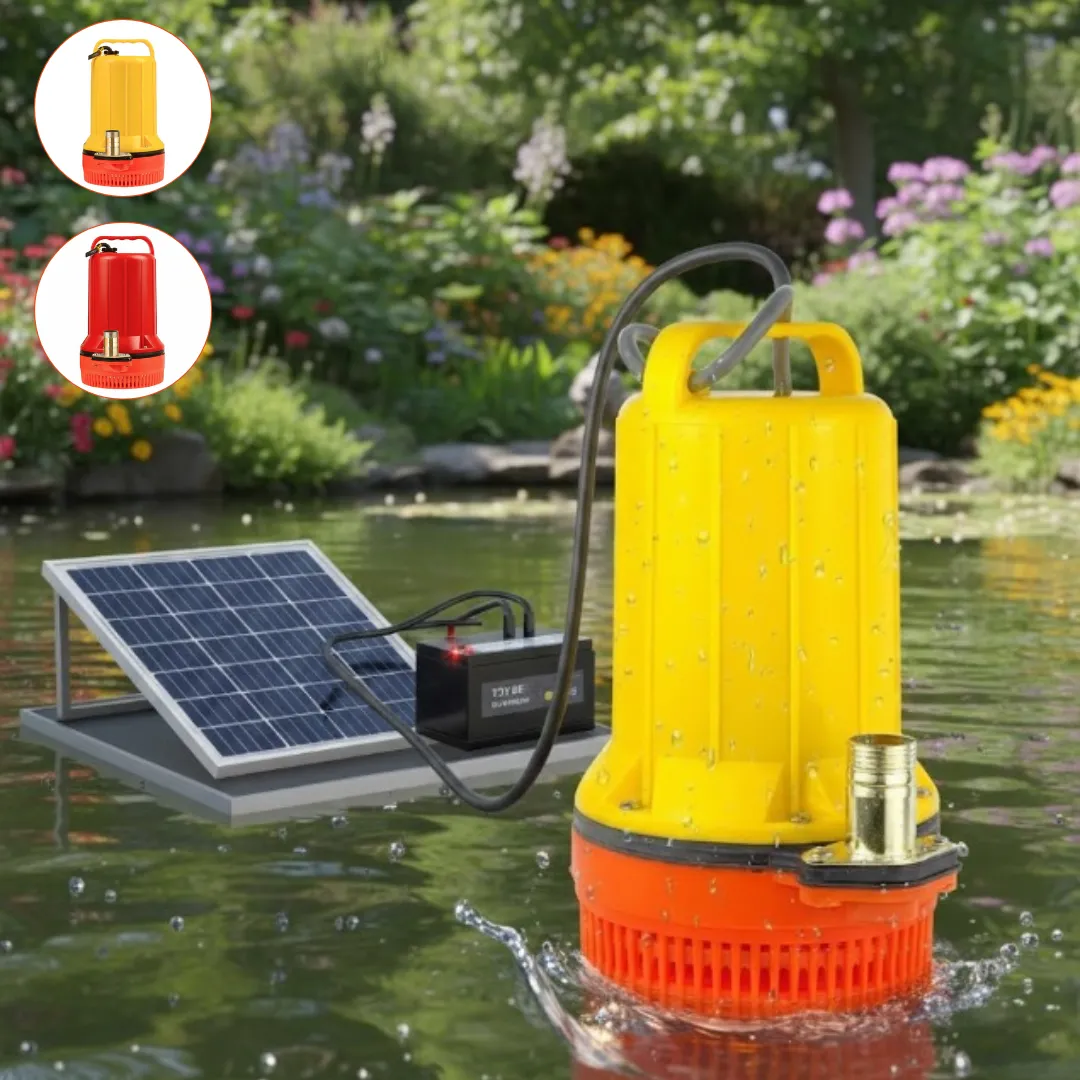 Pompe à eau DC alimentée par batterie, surpresseur d’arrosage en matériau PP anticorrosion (colleur aléatoire)