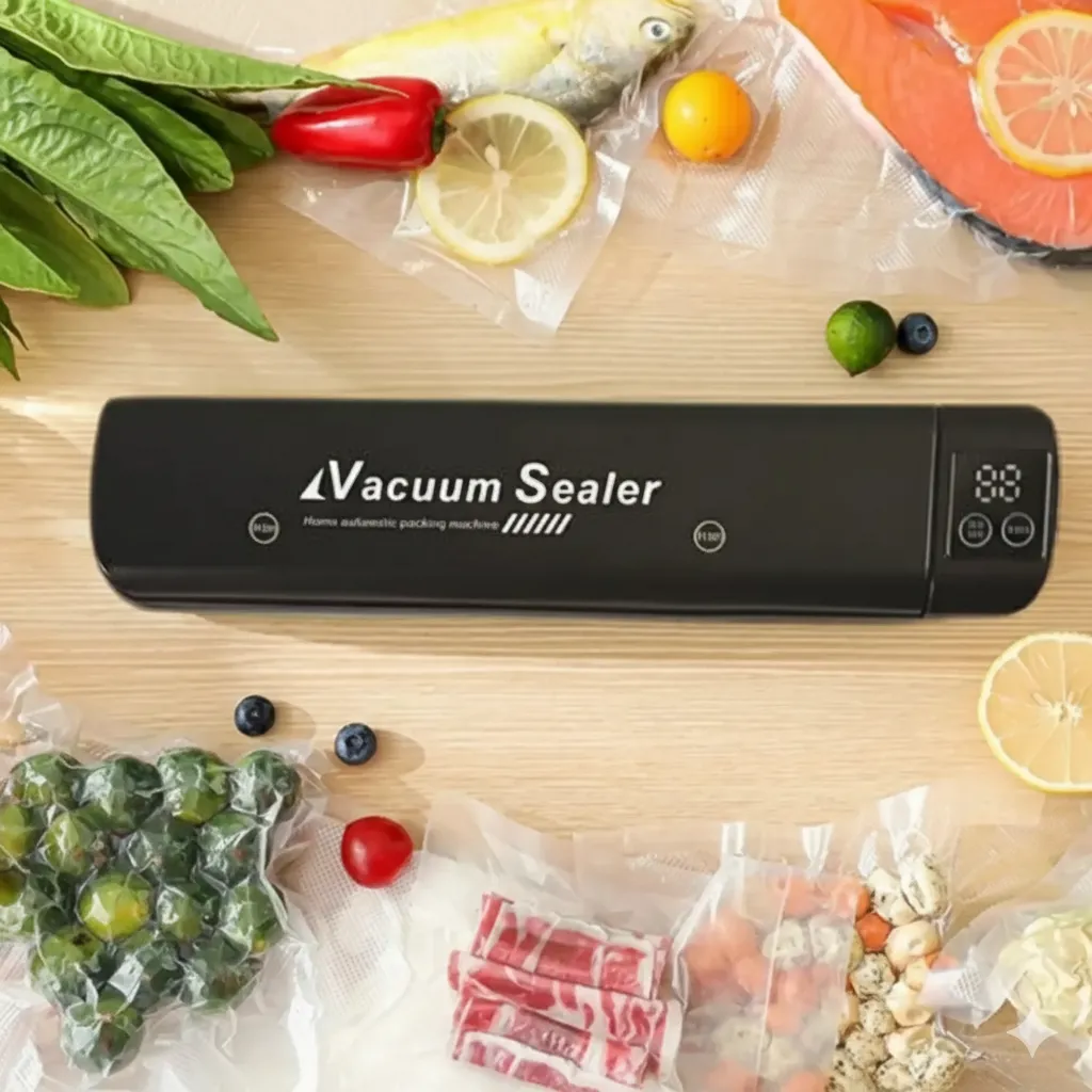 Appareil de mise sous vide alimentaire pour cuisine, viande et aliments frais