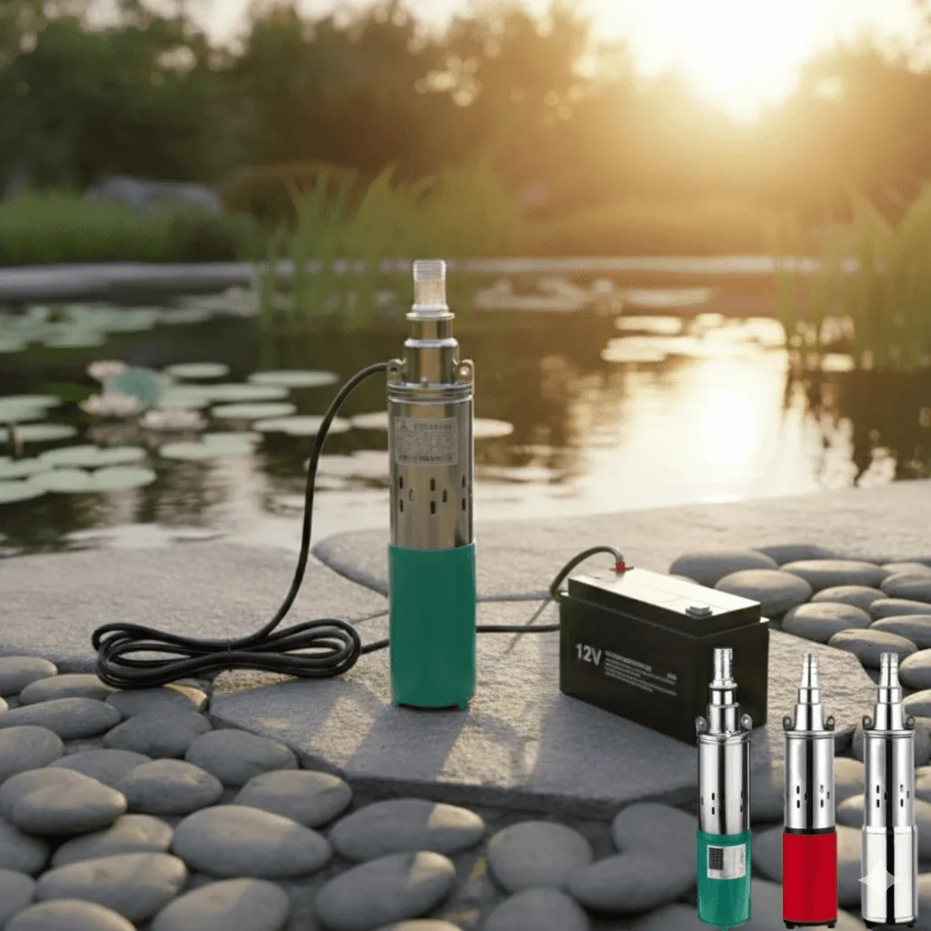 Pompe solaire haute pression pour puits profonds, irrigation agricole, jardin et usage domestique (colleur aléatoire)