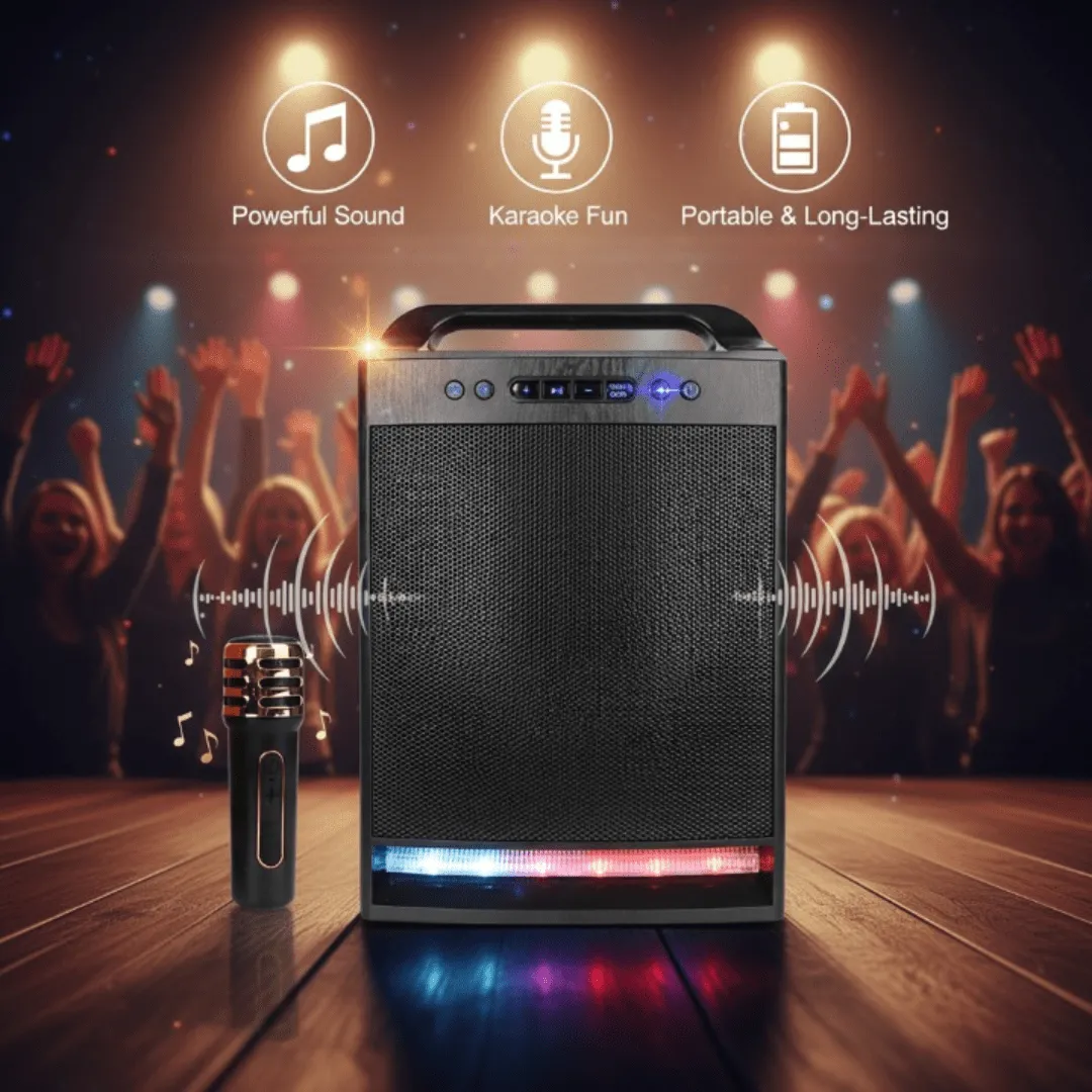 Enceinte Bluetooth puissante avec microphone intégré
