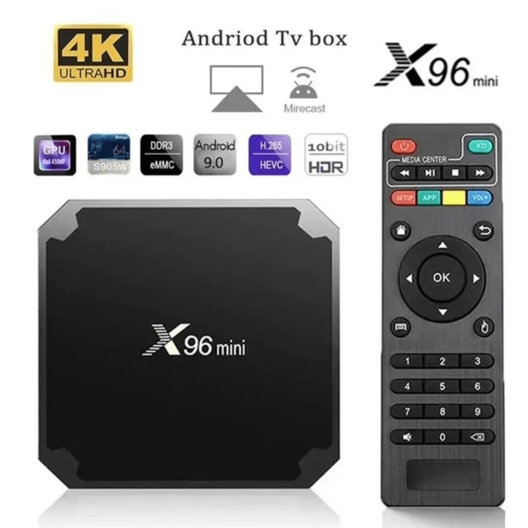 X96 Mini Smart TV Box 2 Go RAM / 16 Go ROM, Android 11