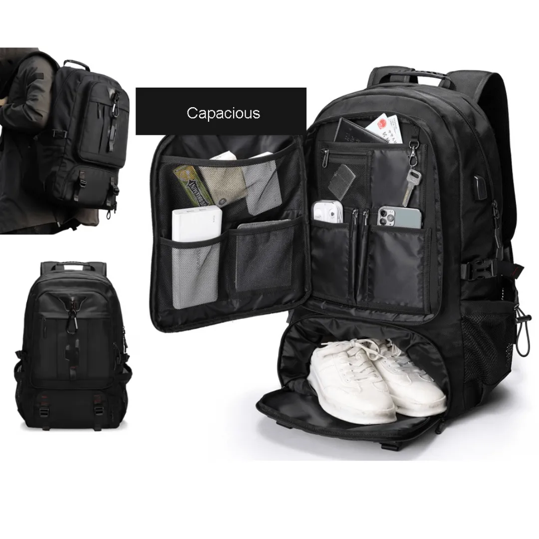 Sac à dos polyvalent pour randonnée, sports, voyage, camping et usage scolaire