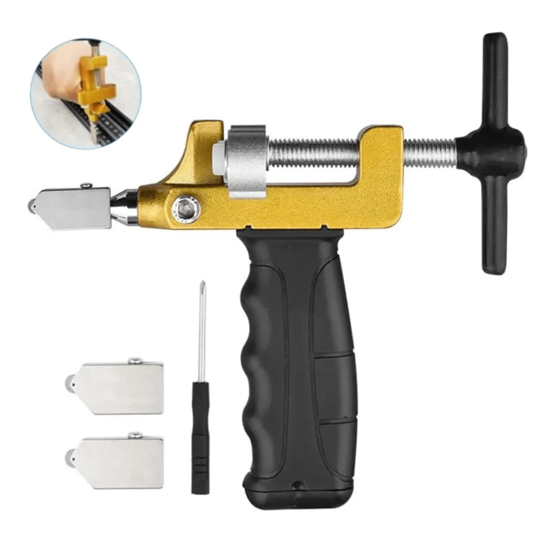 Outil manuel multifonction pour couper carreaux, verre et miroirs, kit de bricolage maison