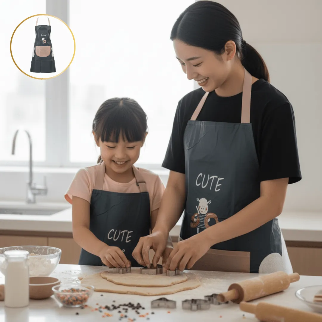 Tablier de cuisine résistant à l’eau et aux éclaboussures d’huile – pratique et durable