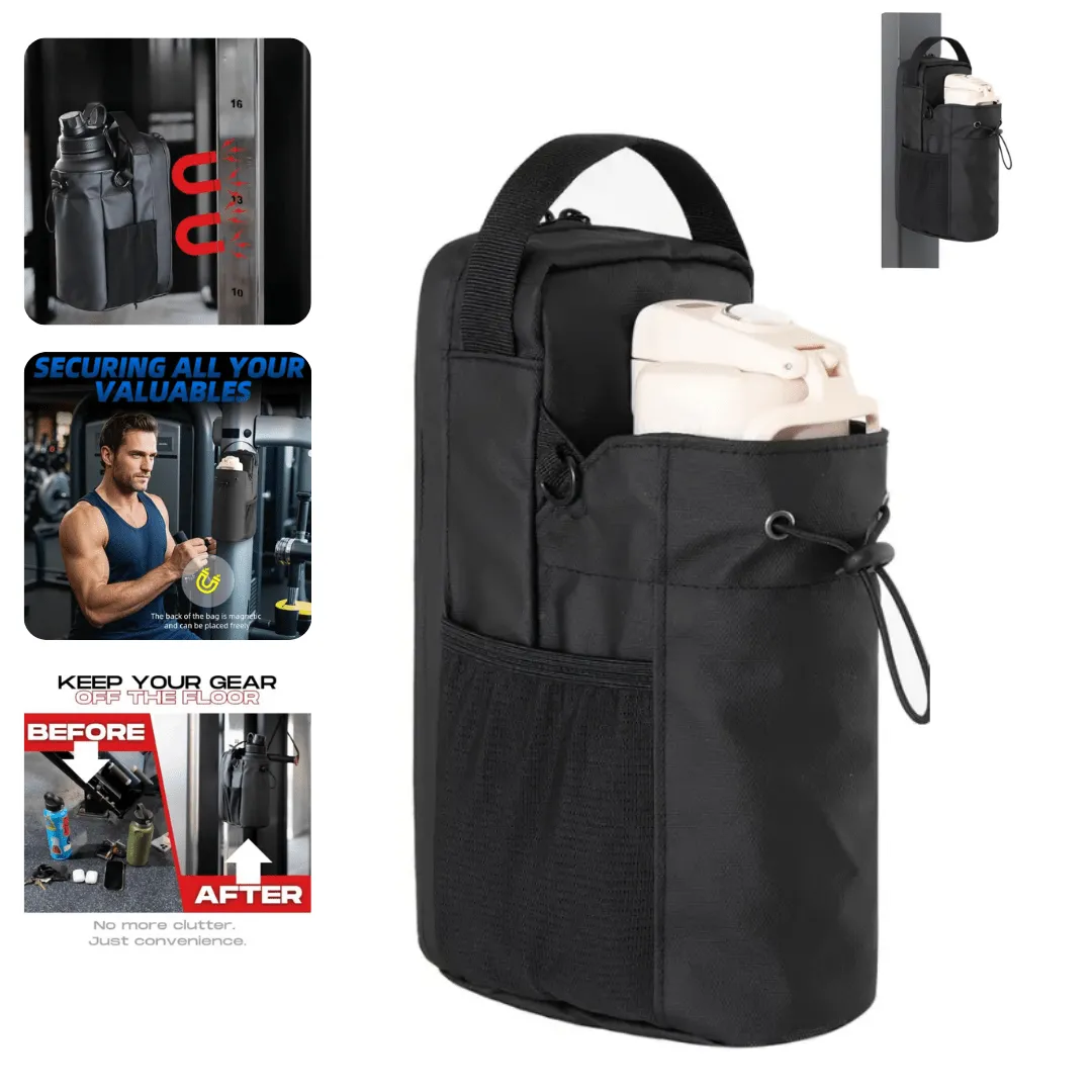 Sac bandoulière magnétique – idéal sport, travail, voyage, protection contre saleté