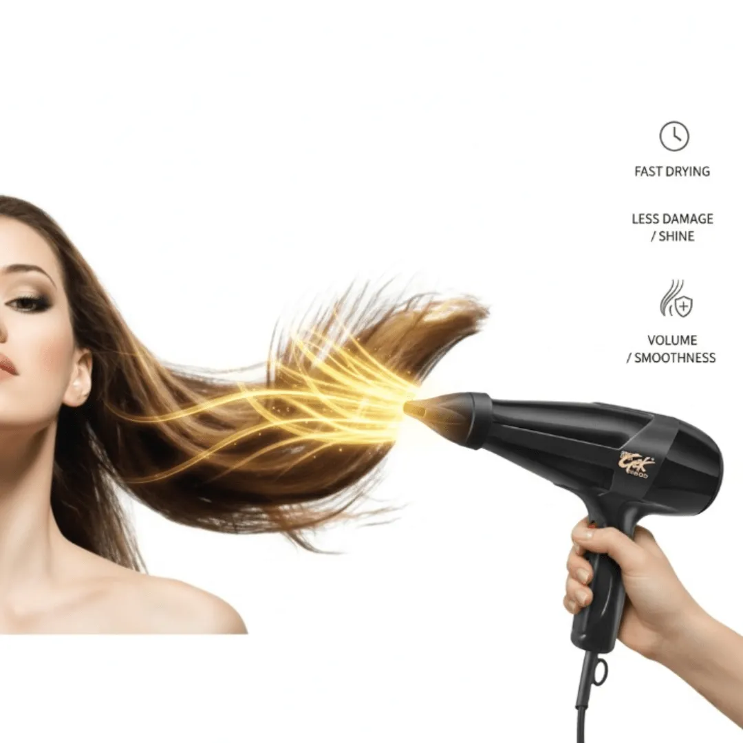 Sèche-cheveux professionnel de haute performance
