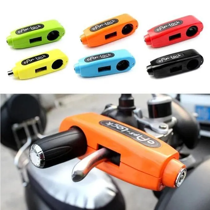 Serrure alarme multifonction pour porte, vélo et moto (colleur aléatoire)