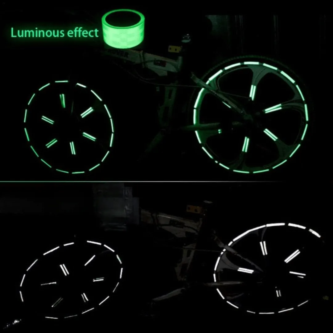 Autocollants réfléchissants étanches pour casque de moto – Durables et lumineux