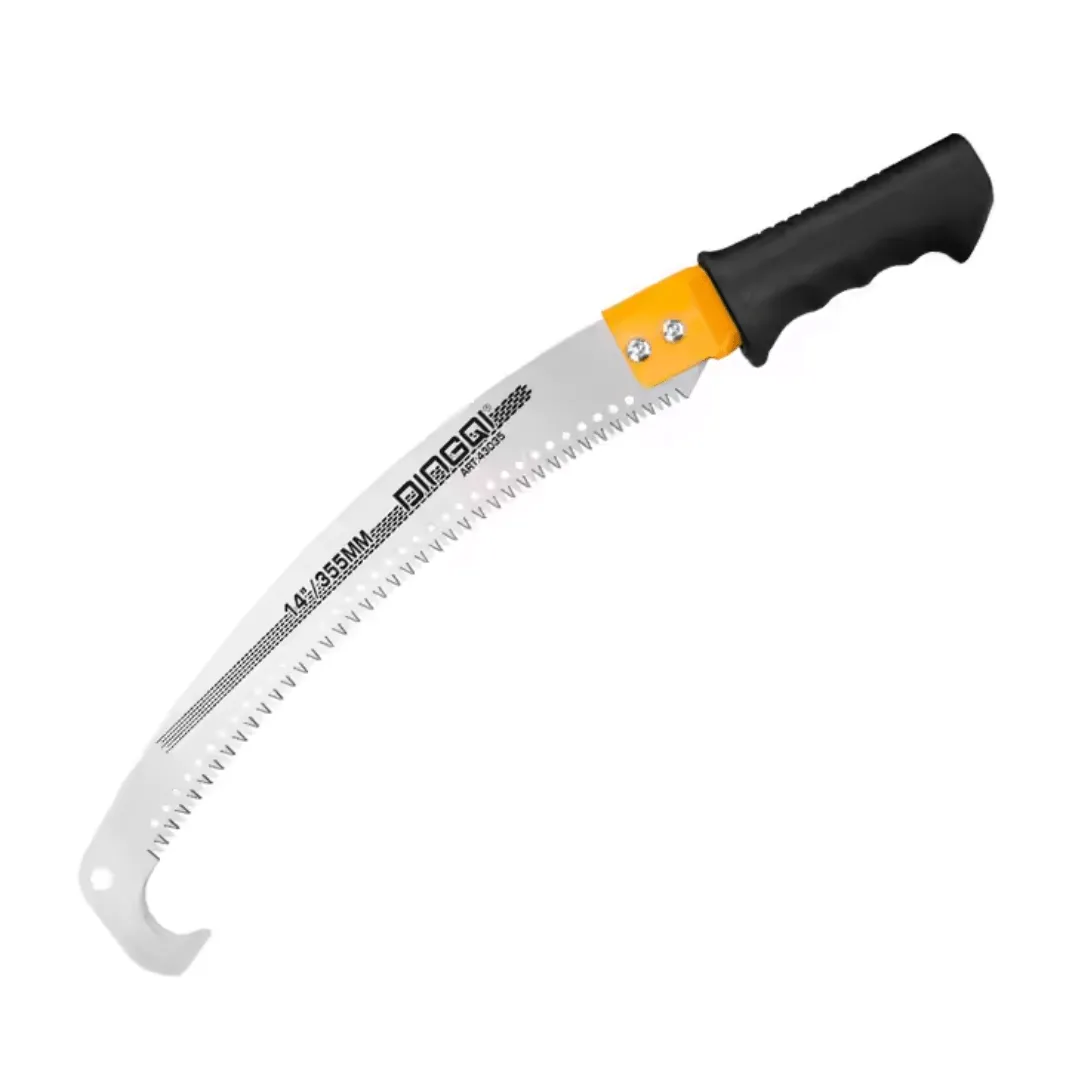 Scie manuelle 330 mm avec lame courbée et étui de sécurité