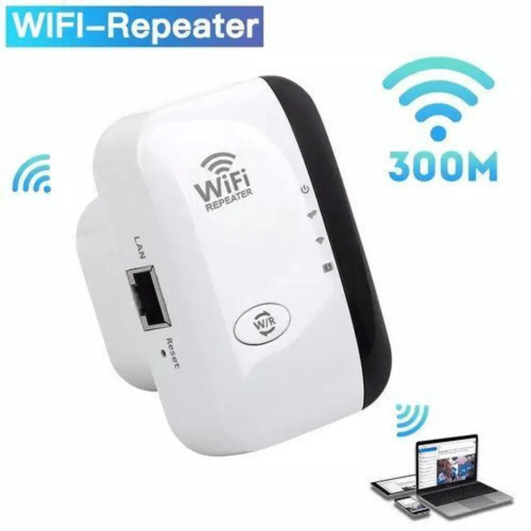 Répéteur WiFi 300 Mbps – Boosteur de signal et prolongateur de couverture sans fil