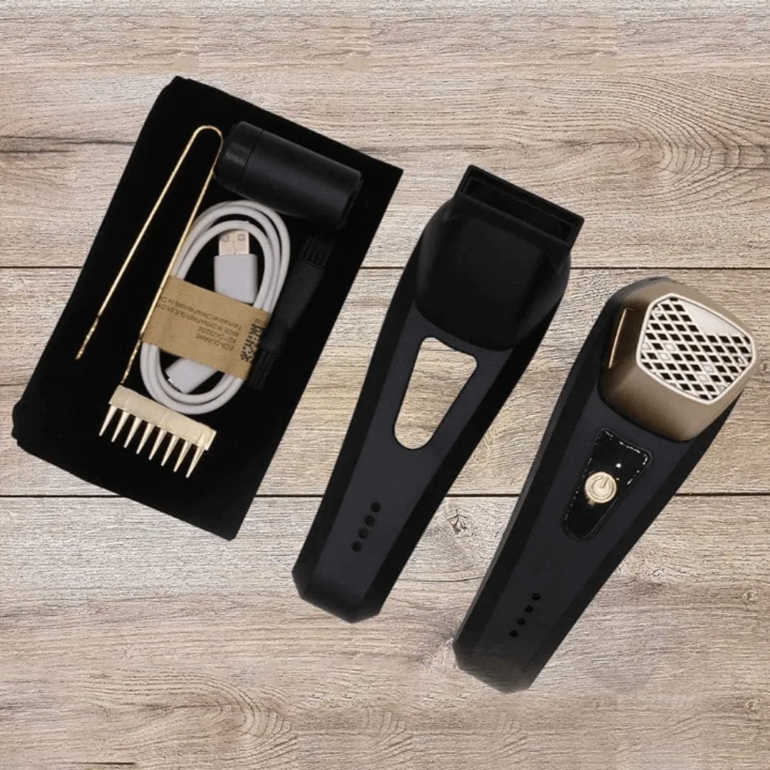 Générateur d'arômes USB portable avec peigne intégré pour brûleur d'encens rechargeable