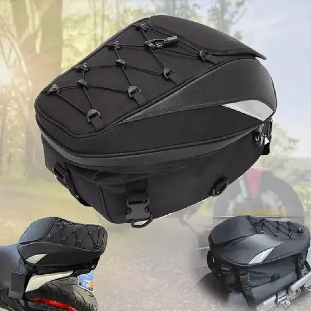 Sac à dos de moto, sac de casque, grande capacité, résistant à l'usure, pour motocycliste.