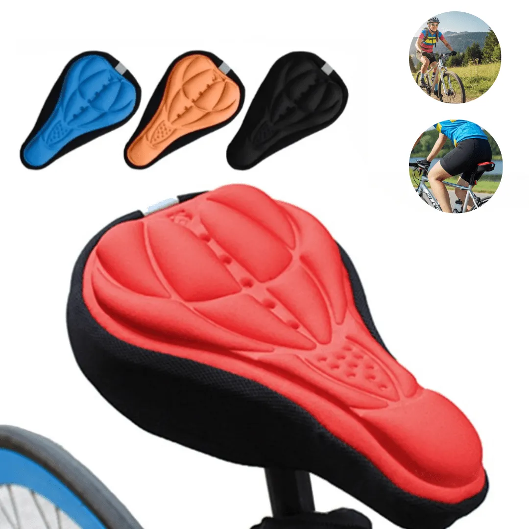 Coussin épais et respirant antidérapant pour selle de vélo professionnel (colleur aléatoire)