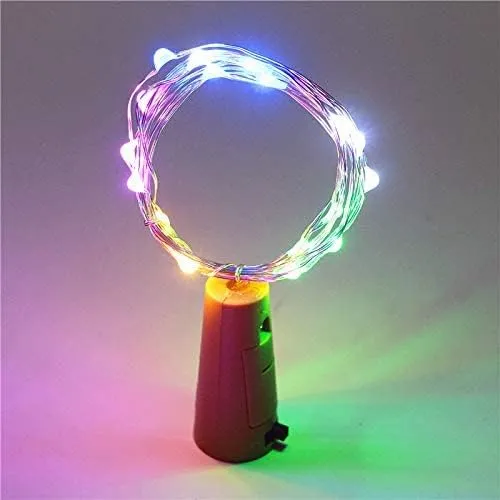 Lumières LED bouchon de liège pour ambiance lumineuse