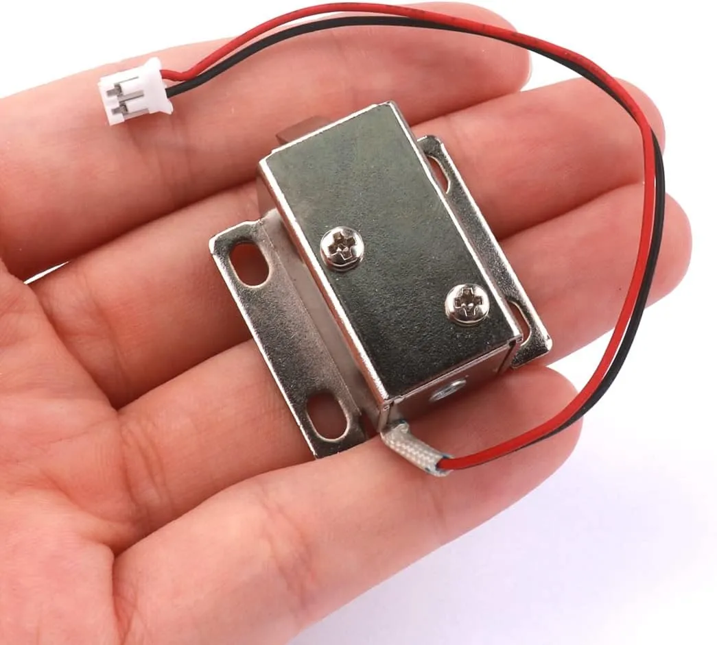 Système de verrouillage électrique miniature 12V DC pour placards/tiroirs