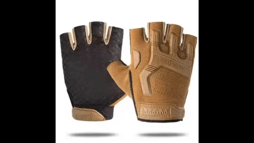 Gants de sport rembourrés pour hommes, parfaits pour l'escalade et le fitness.