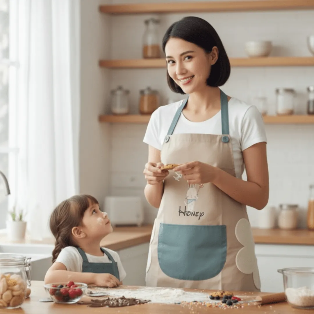 Tablier de cuisine imperméable et anti-huile, unisexe, pratique et durable