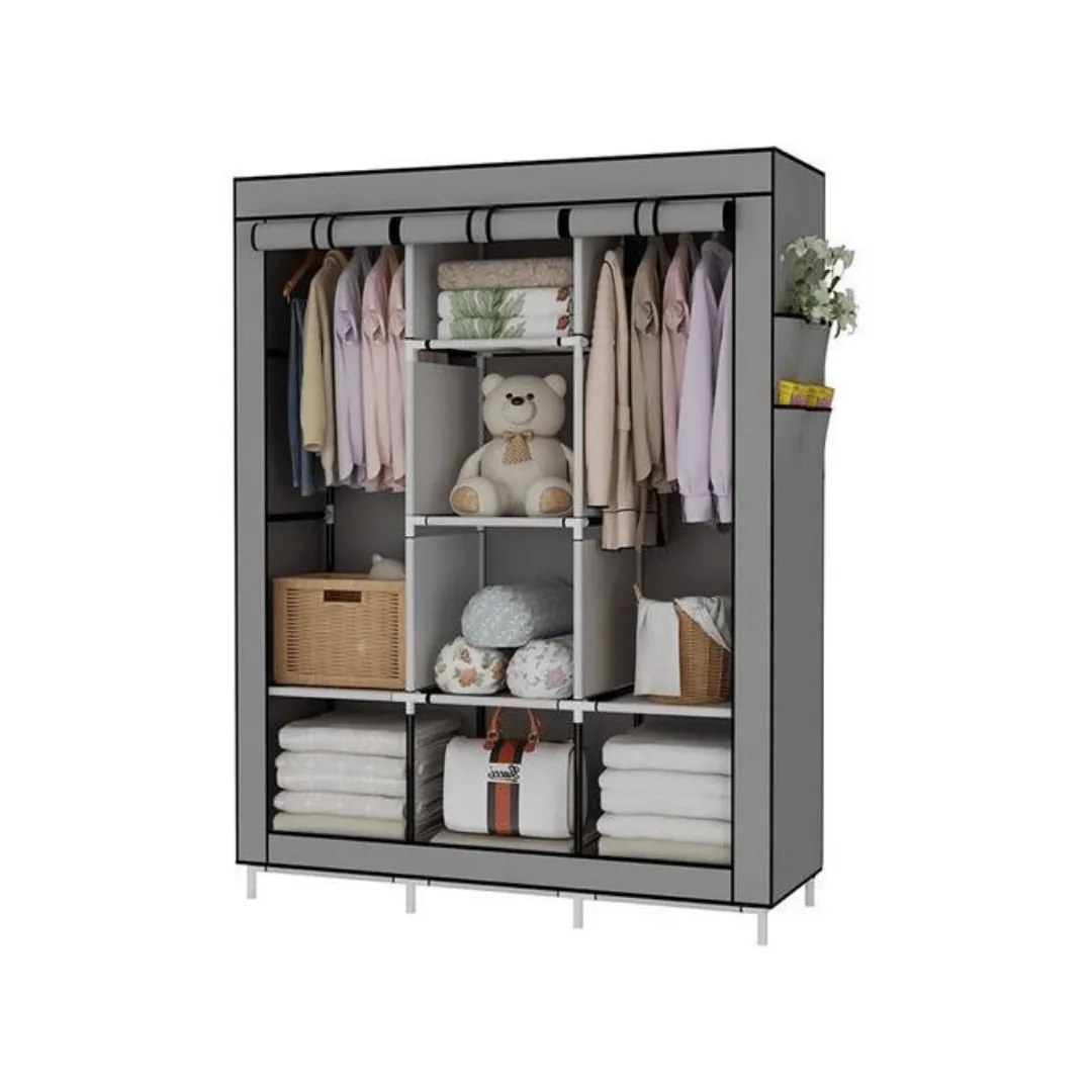 Armoire de rangement pour vêtements, placard pratique pour organiser vos habits.