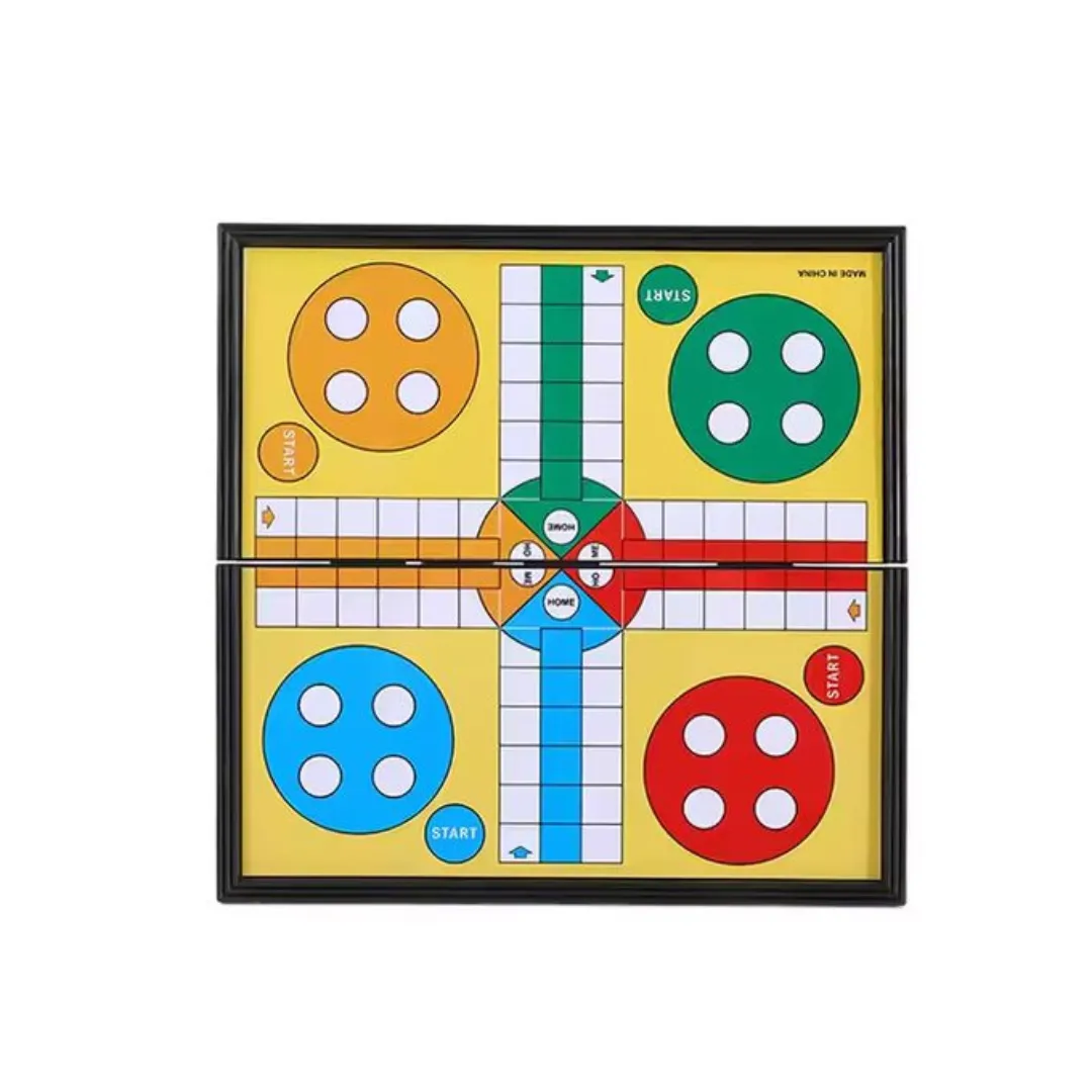 Jeu de Ludo magnétique 33x33 cm – Idéal pour des instants ludiques en famille.