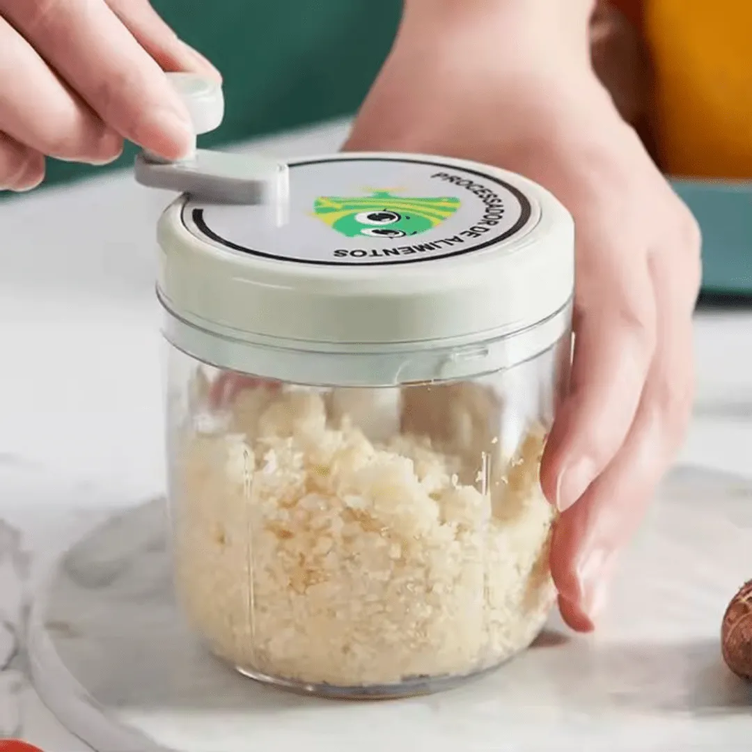 mini Hachoir électrique compact 200 ml pour ail, légumes et épices, robot de cuisine portable