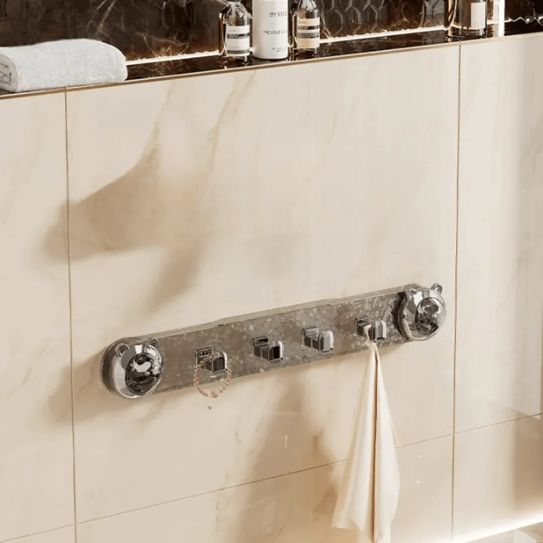 Crochet ours pour organiser la cuisine, les chambres et la salle de bain.