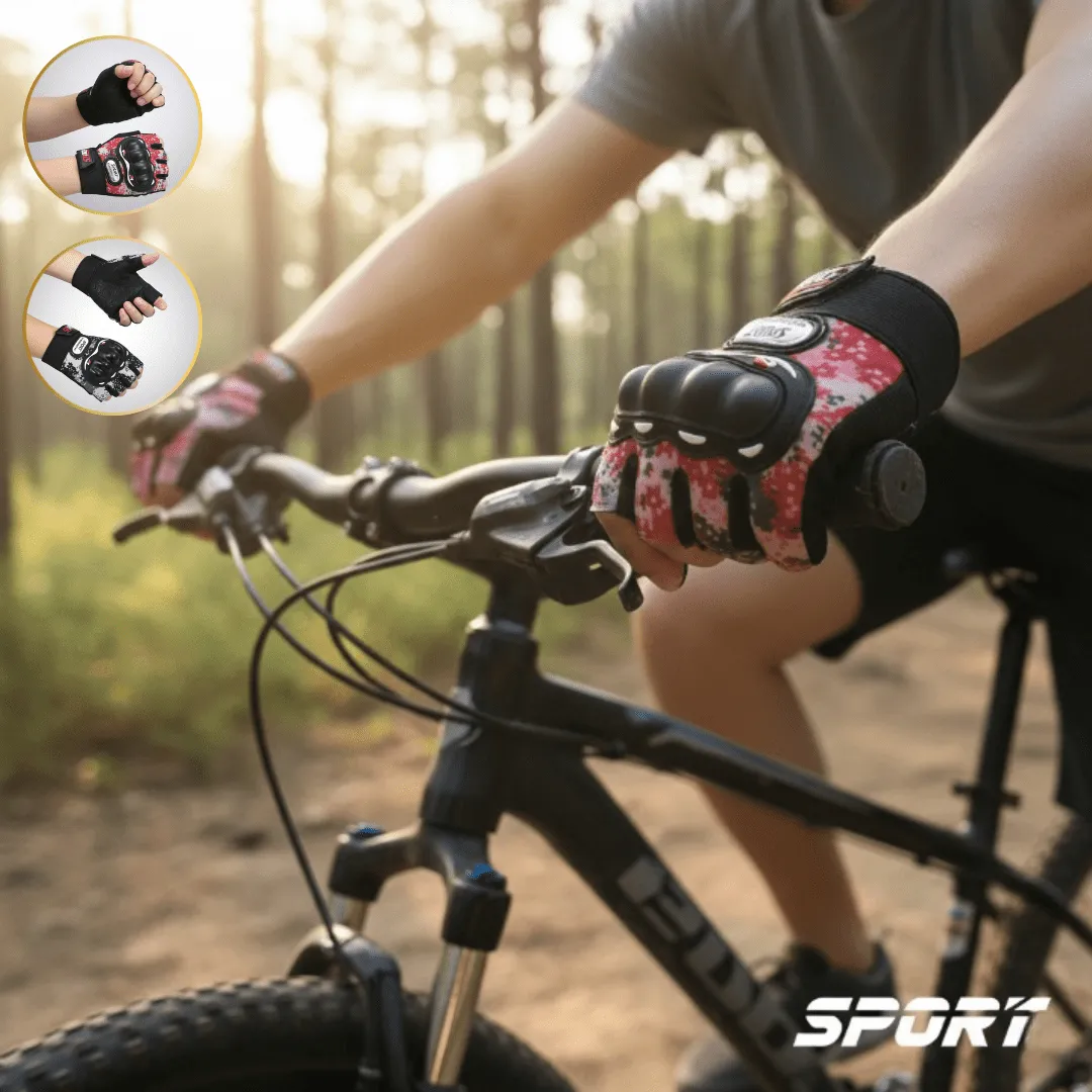 Gants de moto et vélo résistants au vent et à l'eau (colleur aléatoire)