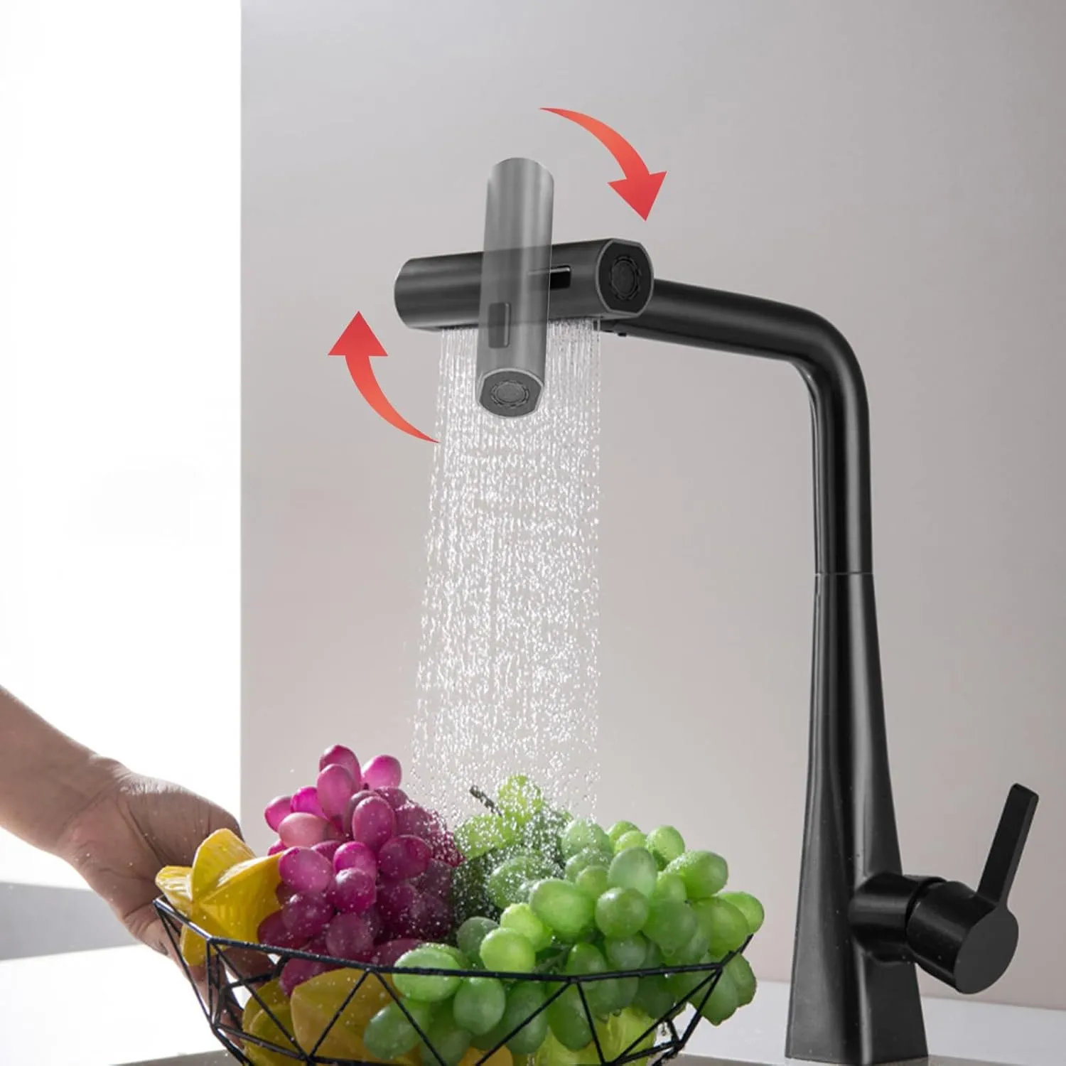 Pulvérisateur à 360° pour améliorer votre robinet de cuisine