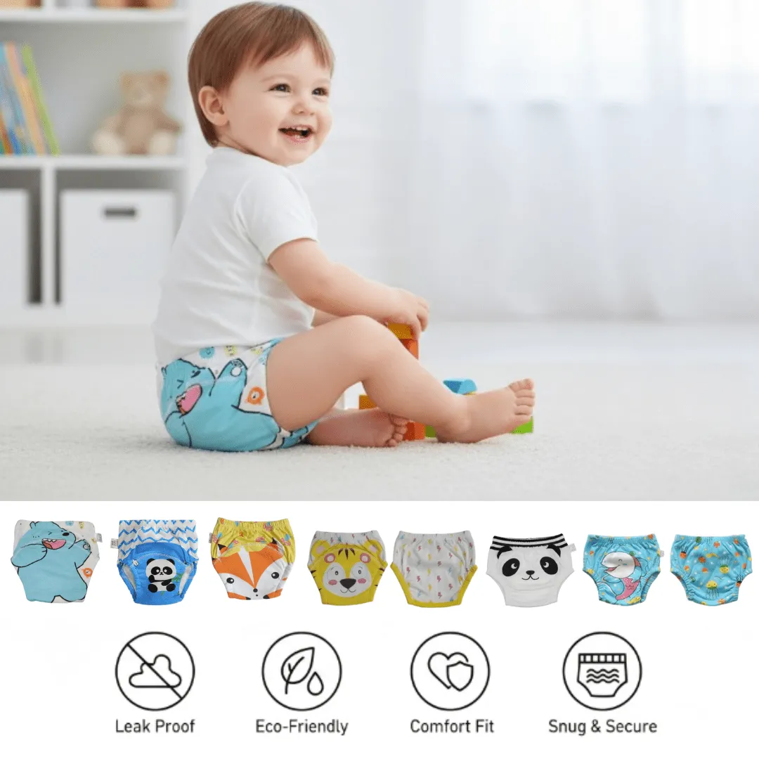 Culottes d’apprentissage épaisses et absorbantes pour garçons (colleur désigne aléatoire)