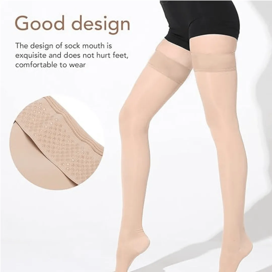 Sirop de Compression 100% Nylon – Différents Niveaux de Compression pour un Soulagement Optimal
