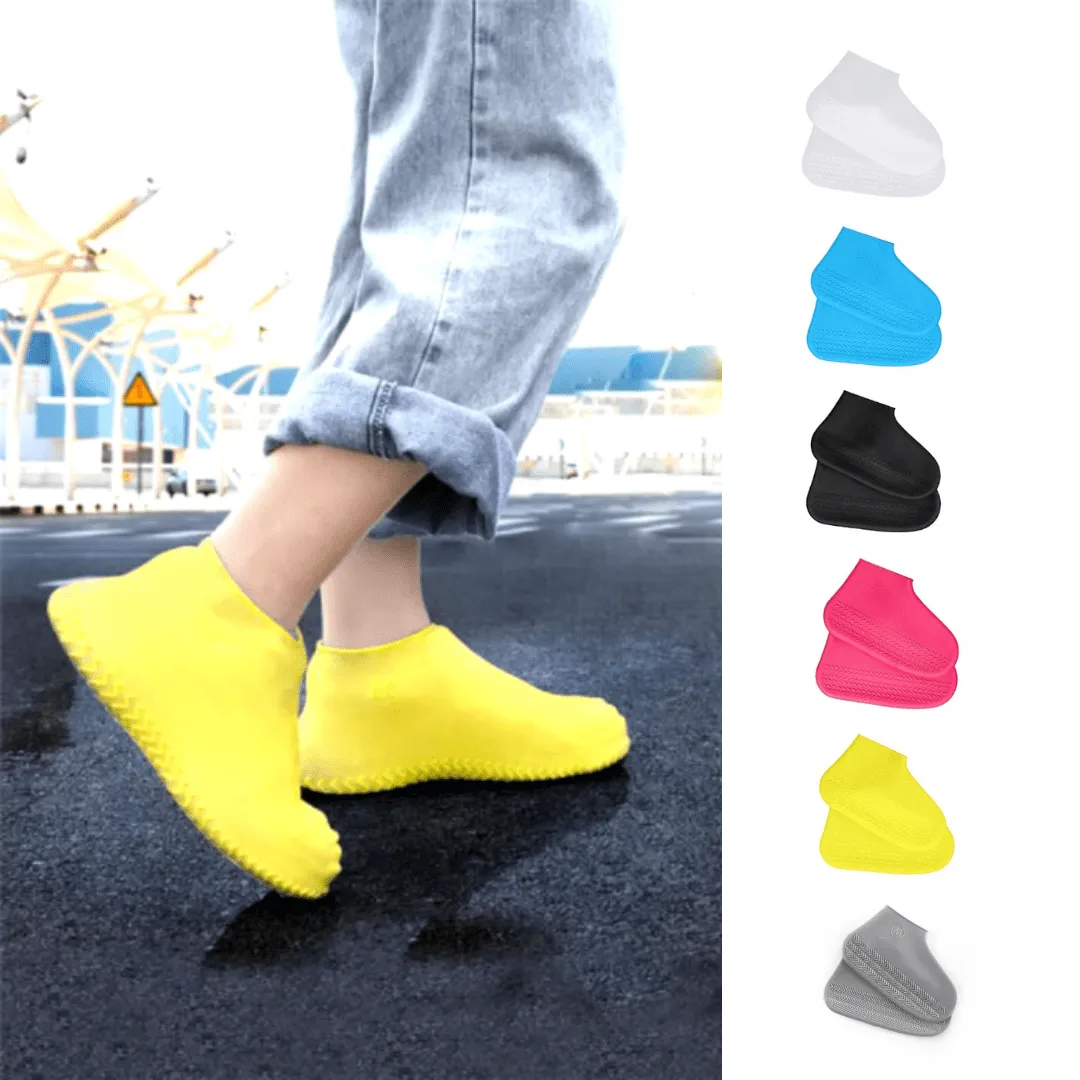 Couvre-chaussures en Caoutchouc de Silicone Imperméables – Sécurité Antidérapante (colleur aléatoire)