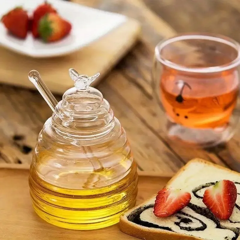Rendez chaque petit déjeuner spécial : Pot de miel en forme de ruche