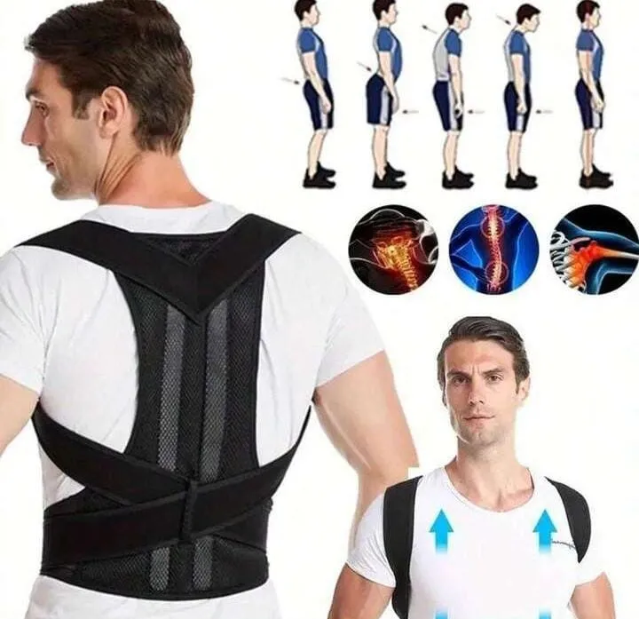 Ceinture Correctrice de Posture Réglable pour Hommes et Femmes