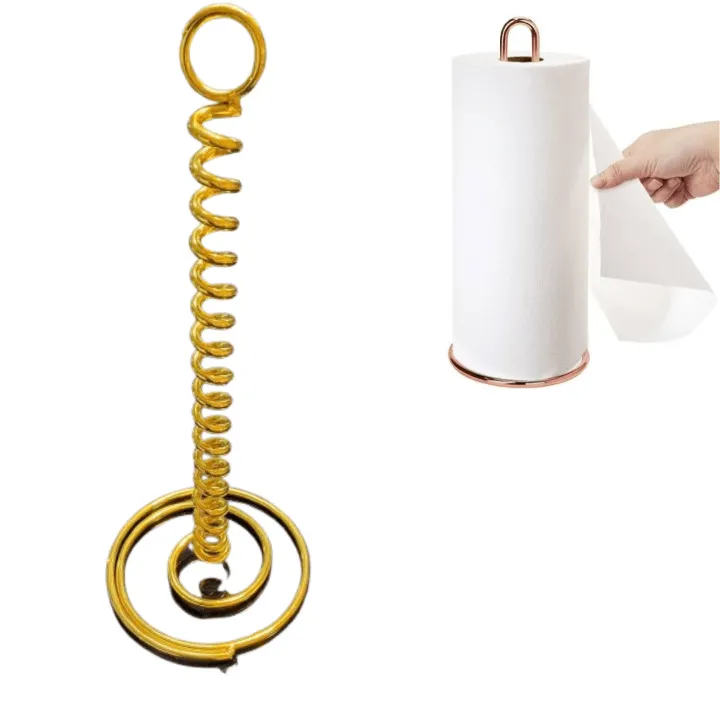 Support Porte-Rouleau de Papier en Acier Inoxydable pour Cuisine