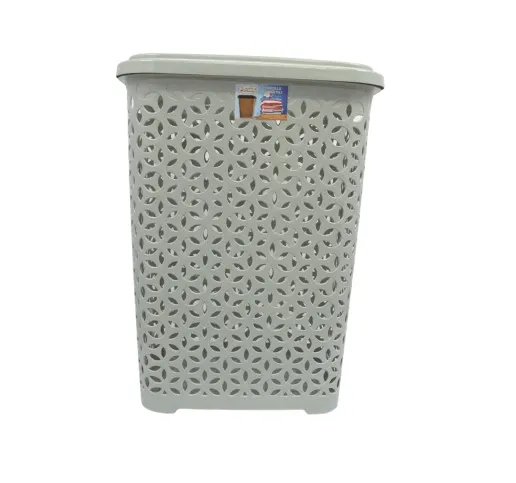 Panier à Linge Étanche en Plastique Grande Capacité pour la Maison