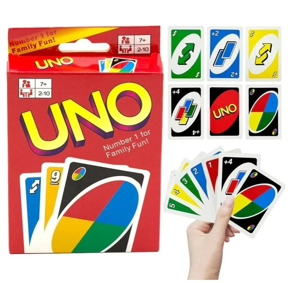 Jeu de cartes UNO pour enfants et adultes