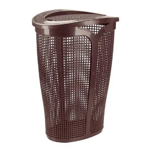 Panier à Linge en Plastique Durable avec Aération ,Idéal pour Salle de Bain