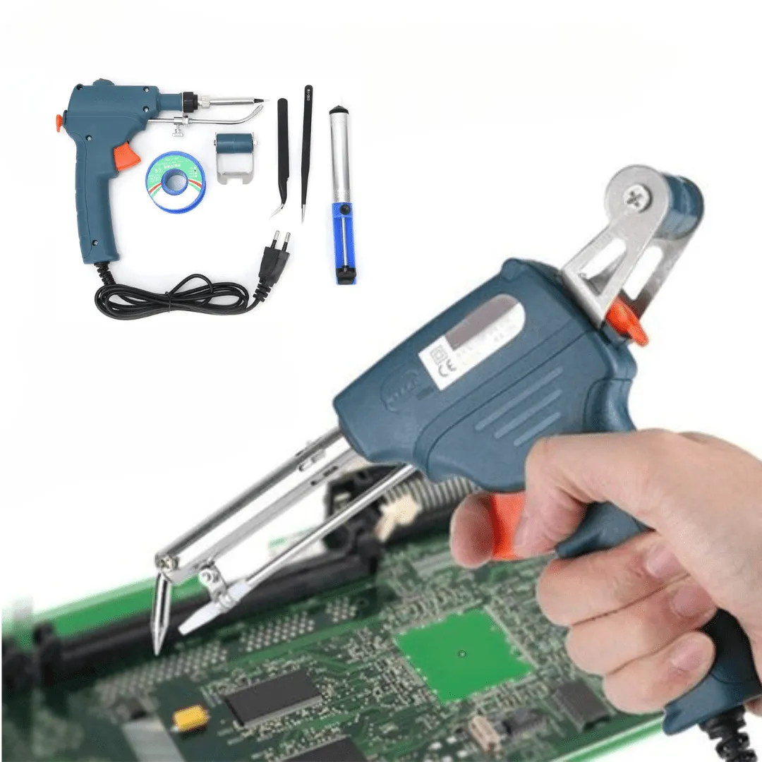 Pistolet à Fer à Souder Électrique 220V Portable avec Fonction Automatique