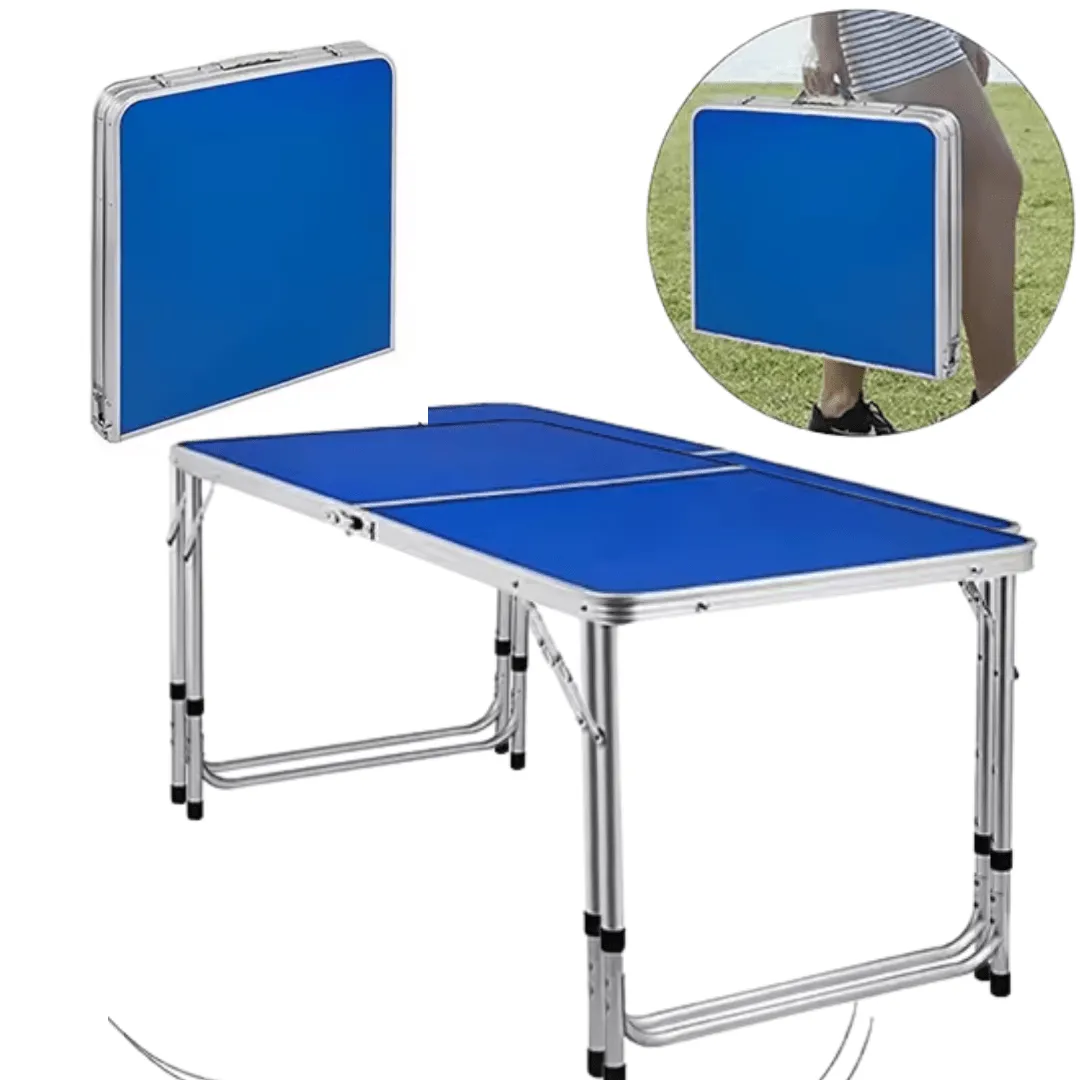 Table Pliante en Aluminium pour Pique-nique et Camping et BBQ et Plage