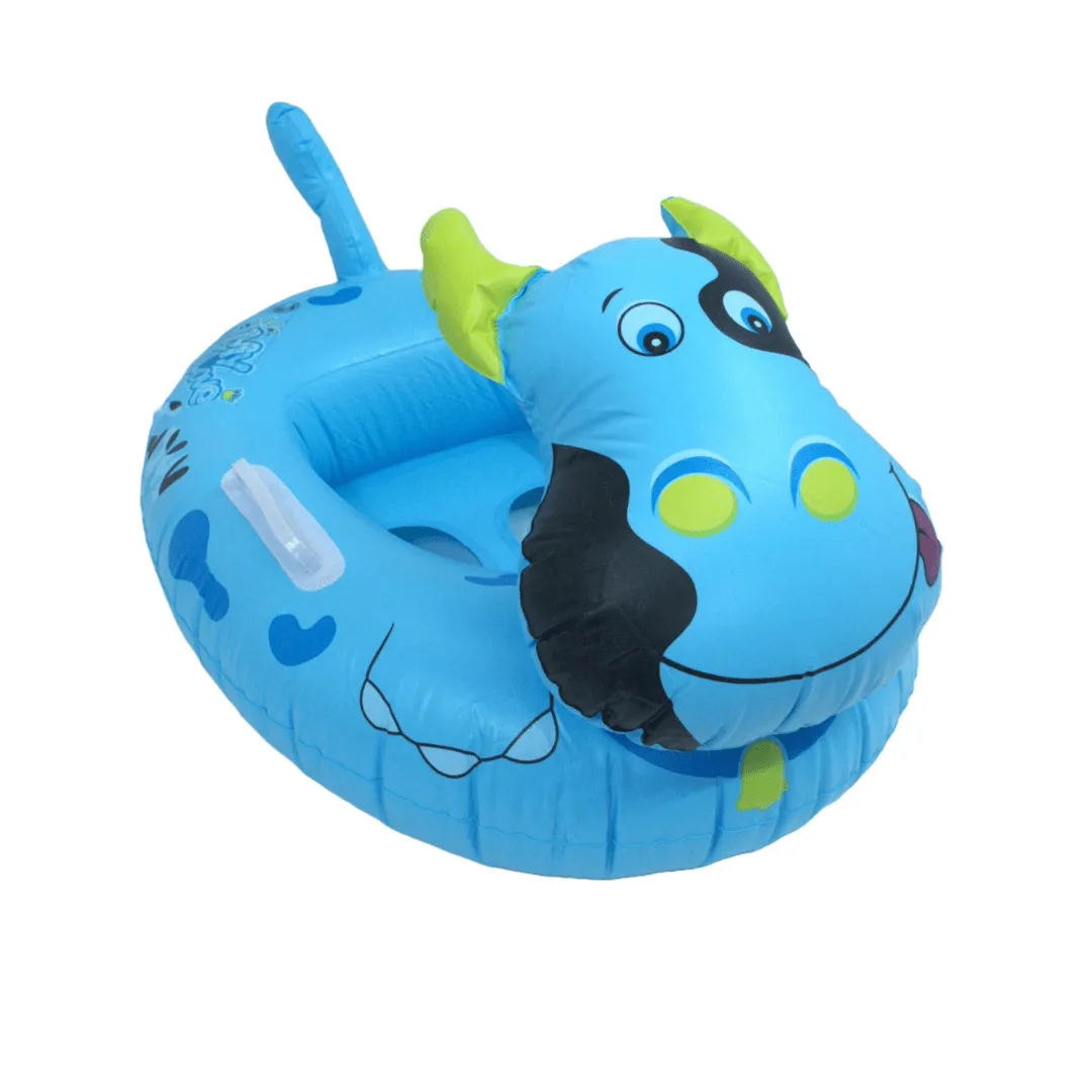 Bouée de Natation Gonflable en Forme de Vache pour Enfants