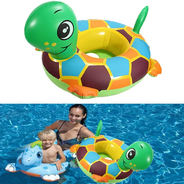 Bouée de natation en forme de tortue pour enfants