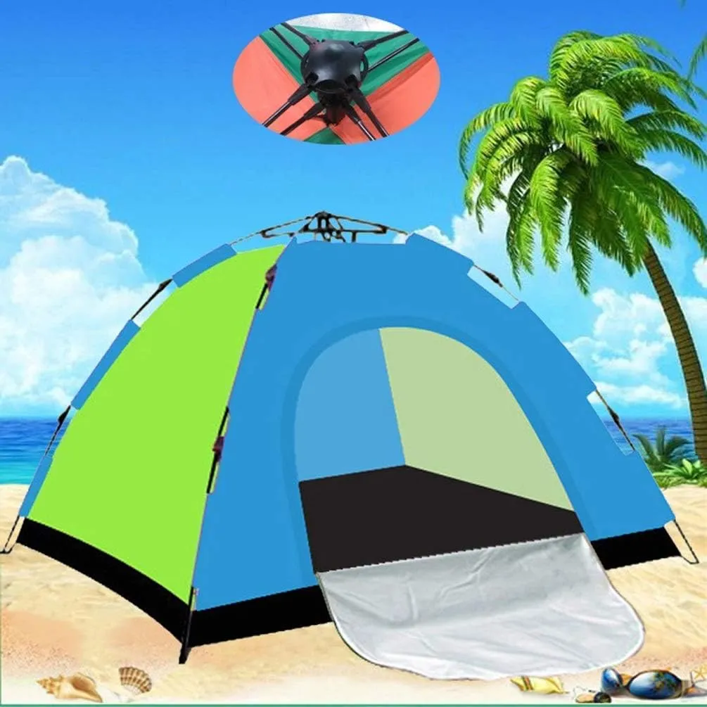 Tente de Camping Familiale Automatique pour 4 Personnes