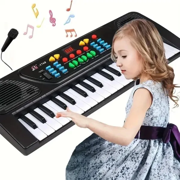 Clavier de Piano Électronique 44 Touches pour Enfants