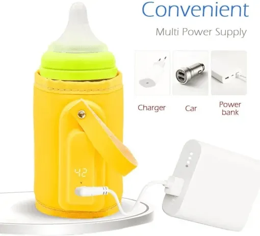 Chauffe-biberon de voyage USB Portable pour bébé