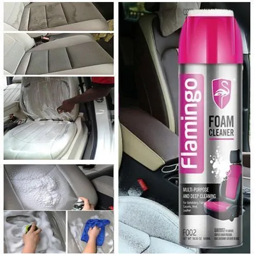 Nettoyant Mousse pour Sièges en Cuir de voiture 650ml