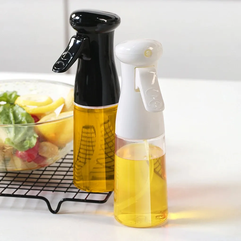 Bouteille de Pulvérisation d'Huile en verre de Cuisine, accessoires de nébuliseur (colleur aléatoire)