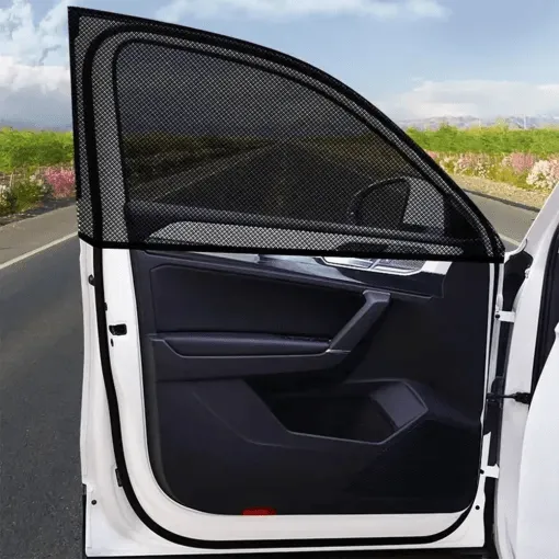 Ensembles de 2 Pare-soleil fenêtre De Voiture latérale pour une conduite confortable, maille d'ombre respirante