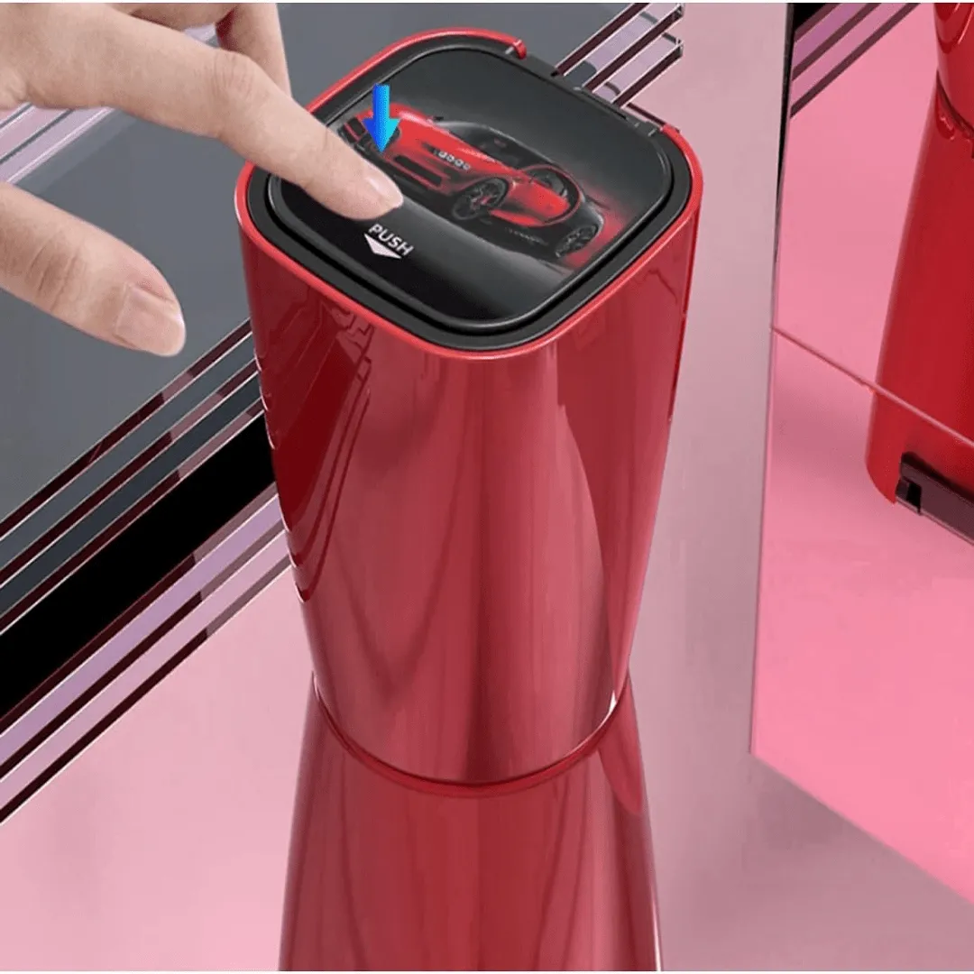 Cendrier de voiture portable élégant en Acier Inoxydable