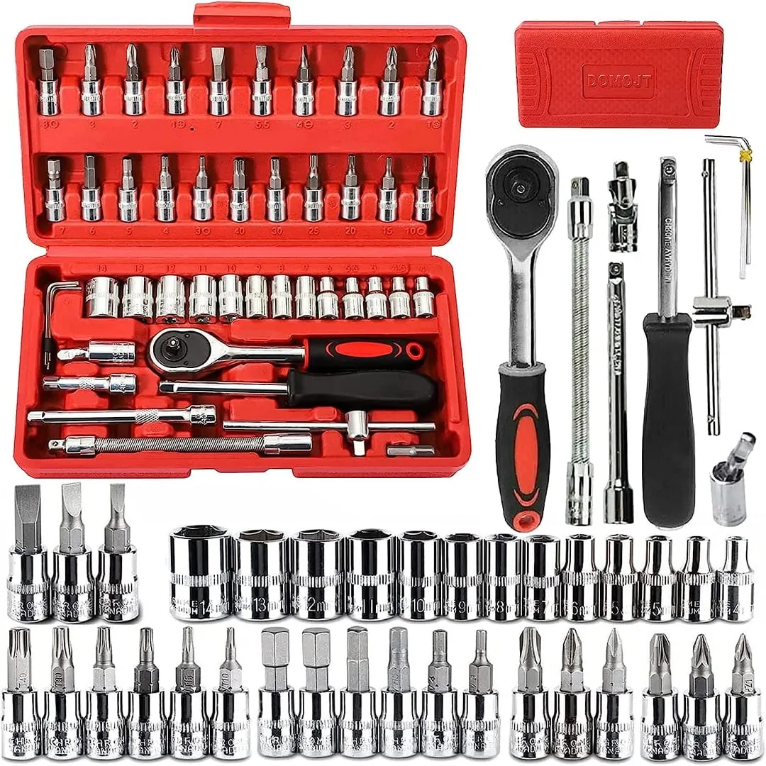 Ensemble d'outils de tournevis manuels de 46 pièces outils de réparation