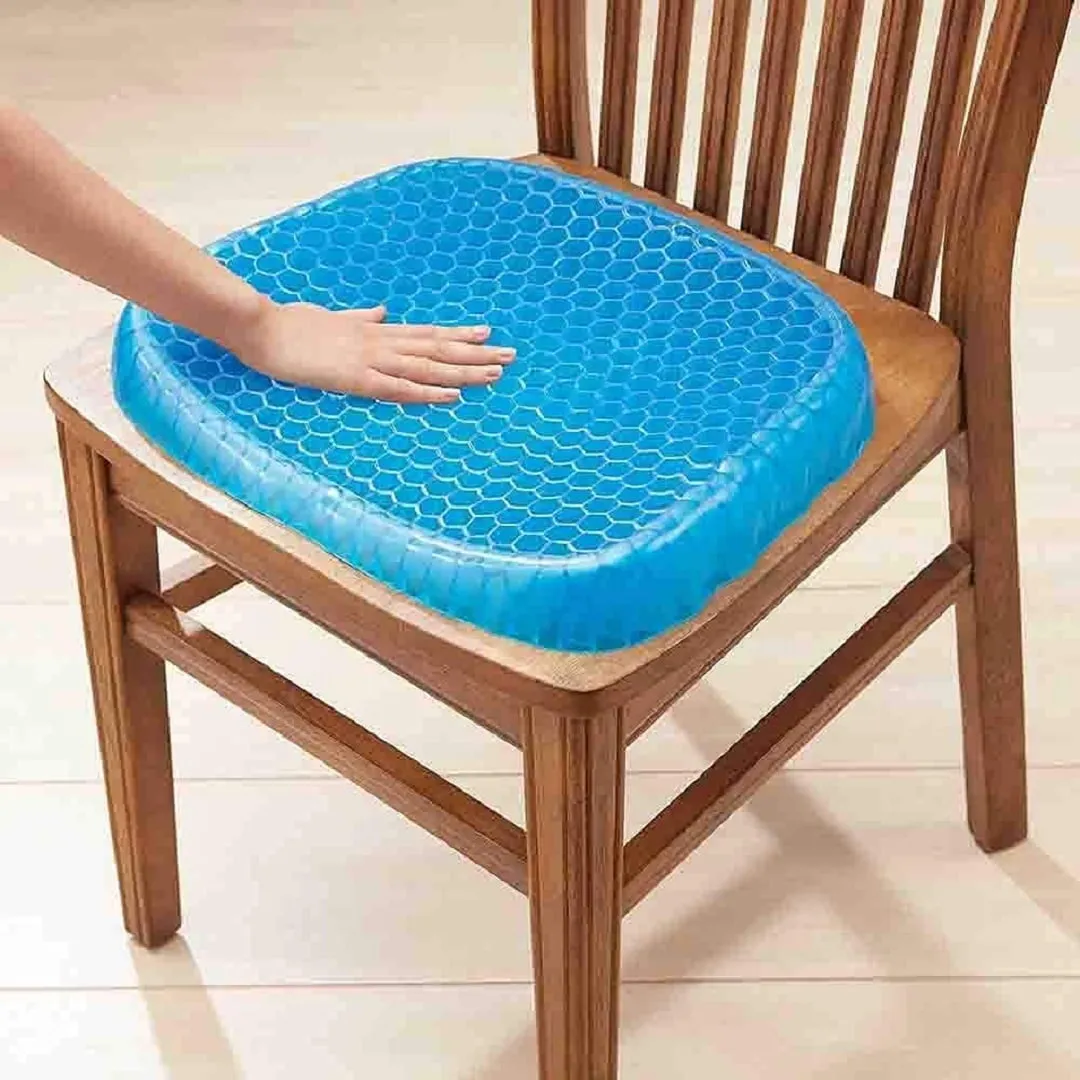 Coussin de siège en silicone flexible - Coussin de siège orthopédique confortable