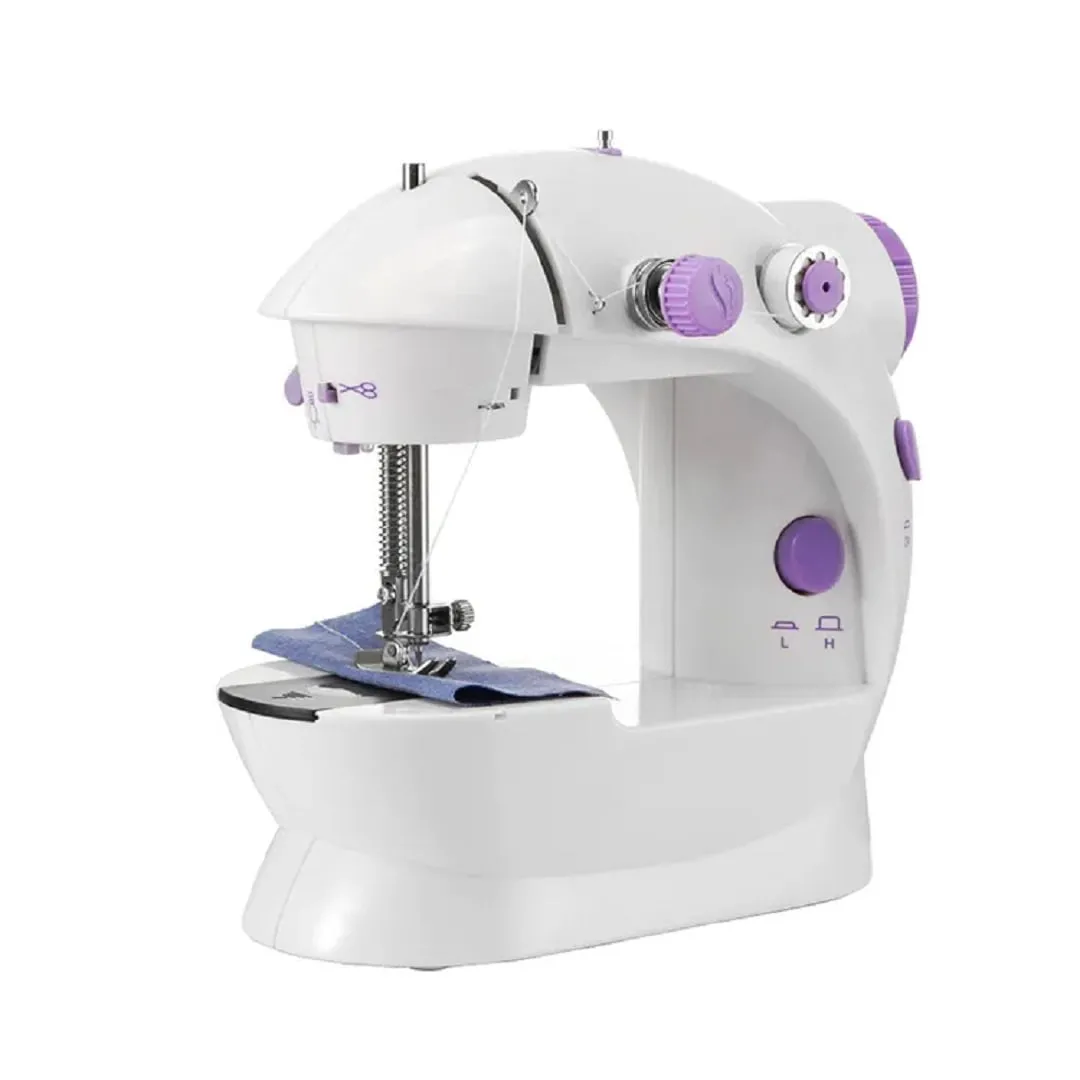 Mini machine à coudre légère et facile à utiliser avec pédale